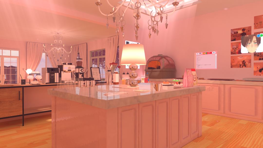 VRChatワールド紹介 Interactive Cafe Doitsu 5