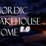 VRChatワールド紹介 Nordic Lakehouse Home 2․0 サムネイル