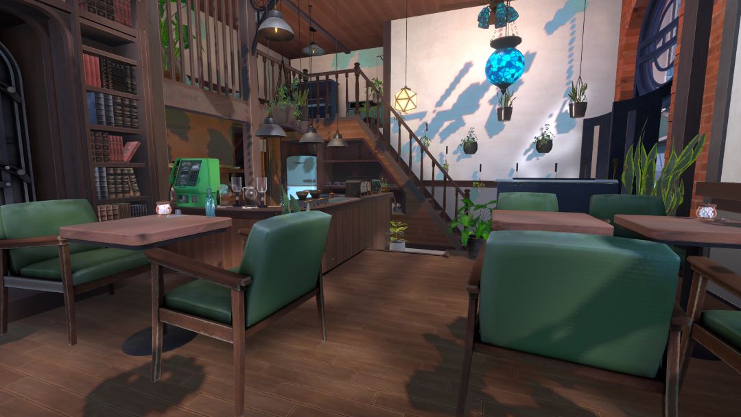 VRChatワールド紹介 RadDolls Pier Café 4