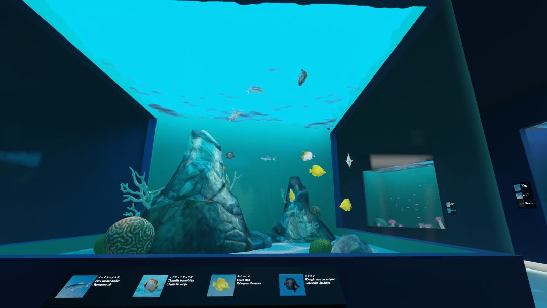 VRChatワールド紹介 Sushi Aquarium 海洋棟 6