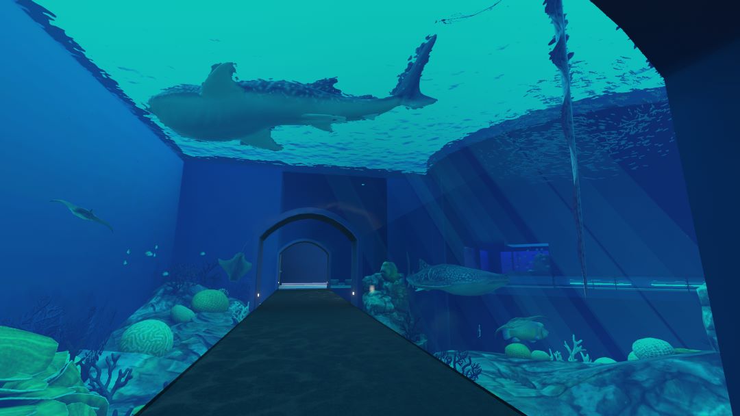 VRChatワールド紹介 Sushi Aquarium 海洋棟 7