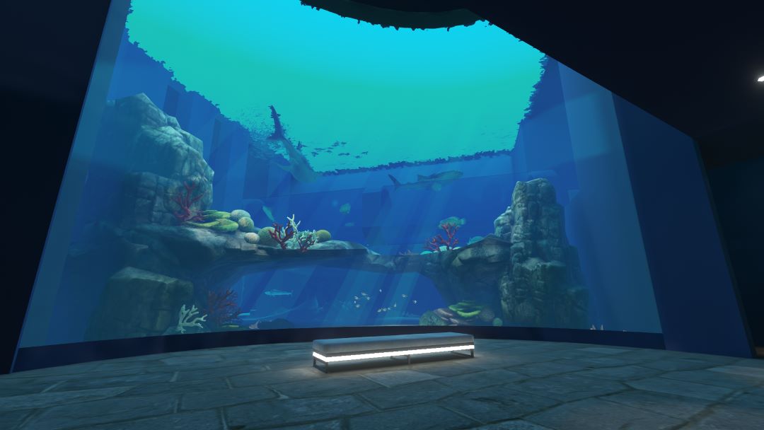 VRChatワールド紹介 Sushi Aquarium 海洋棟 8
