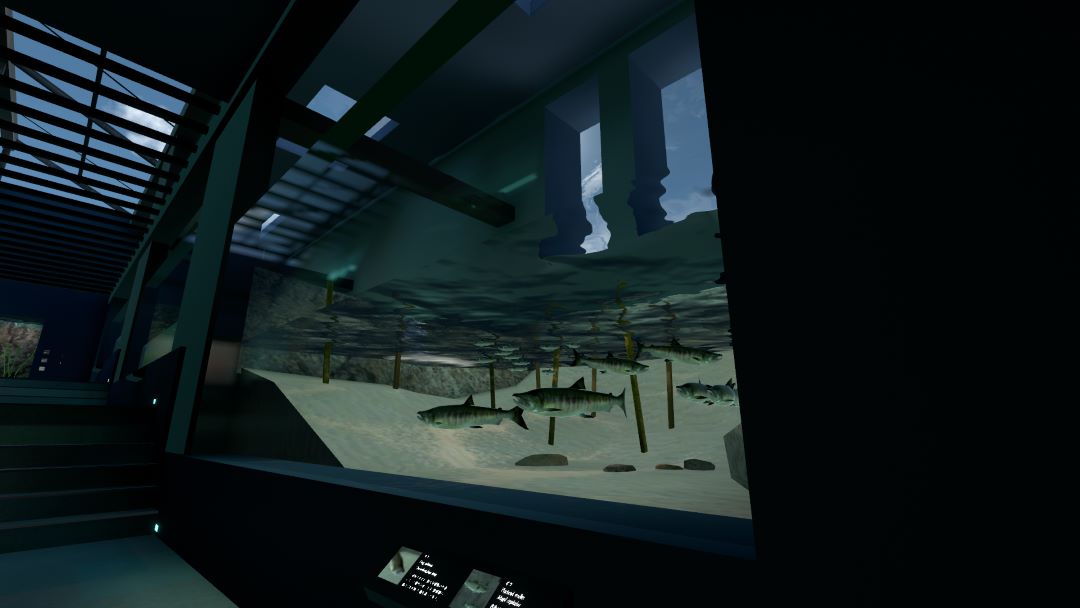 VRChatワールド紹介 Sushi Aquarium 淡水棟 2