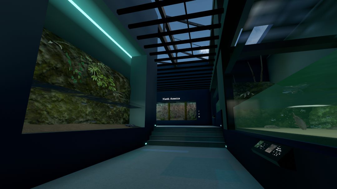 VRChatワールド紹介 Sushi Aquarium 淡水棟 3