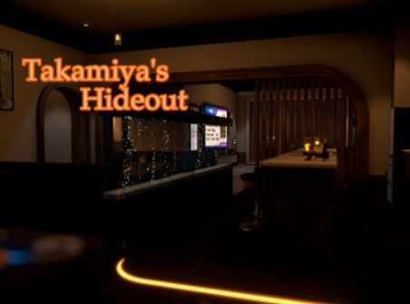 VRChatワールド紹介 Takamiya's Hideout サムネイル