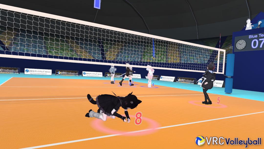 VRChatワールド紹介 VRC Volleyball 4