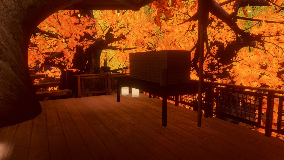 VRChatワールド紹介 まろの森 （紅葉）MARONOMORI -MAPLE- 3