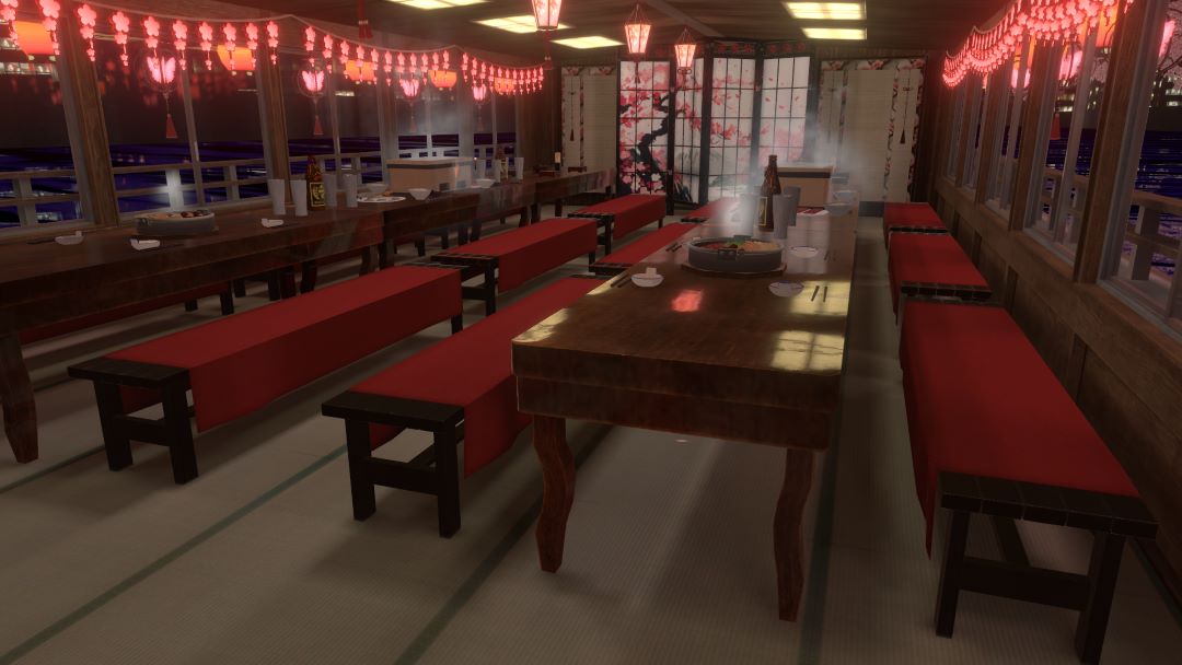 VRChatワールド紹介 ケセドの花見舟-CHESED's JAPAN SAKURA SHIP- 2