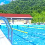 VRChatワールド紹介 澄夏町学校 プール開放日 -School Swimming Pool in Summer- サムネイル