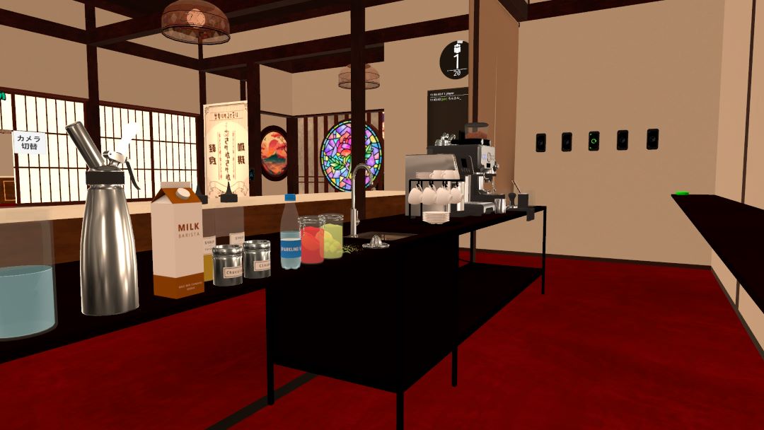 VRChatワールド紹介 珈琲軽食ちゃかちゃか 4