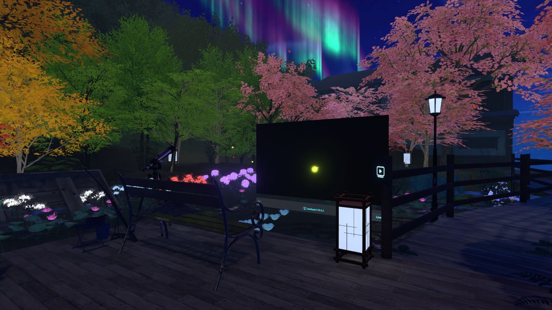 VRChatワールド紹介 雪月花の湖畔 4