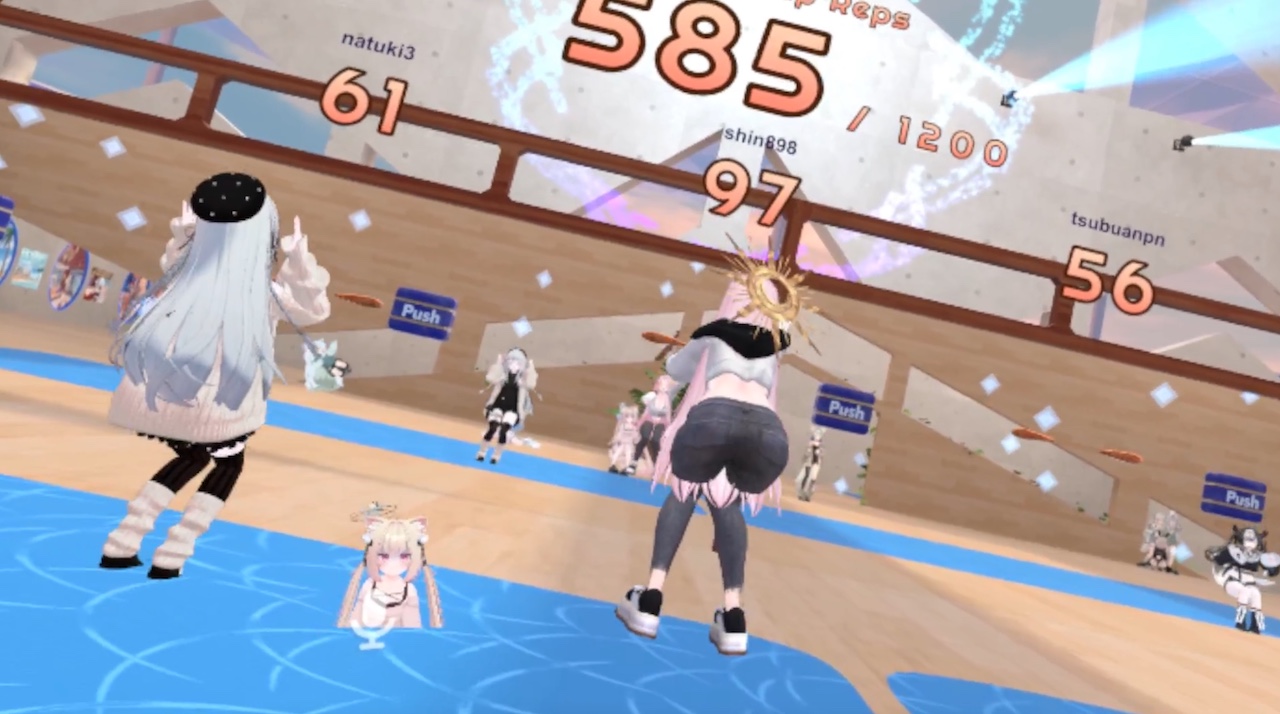 VRChat ワールド紹介 SquatGym 3