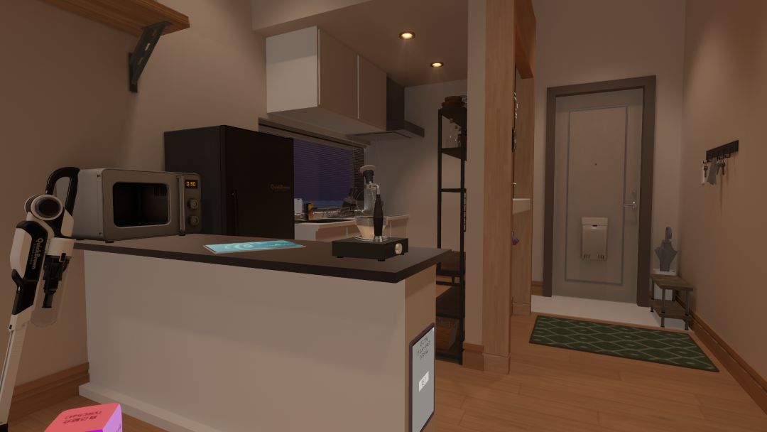 VRChatワールド紹介 90％雨のごろごろハウス 3