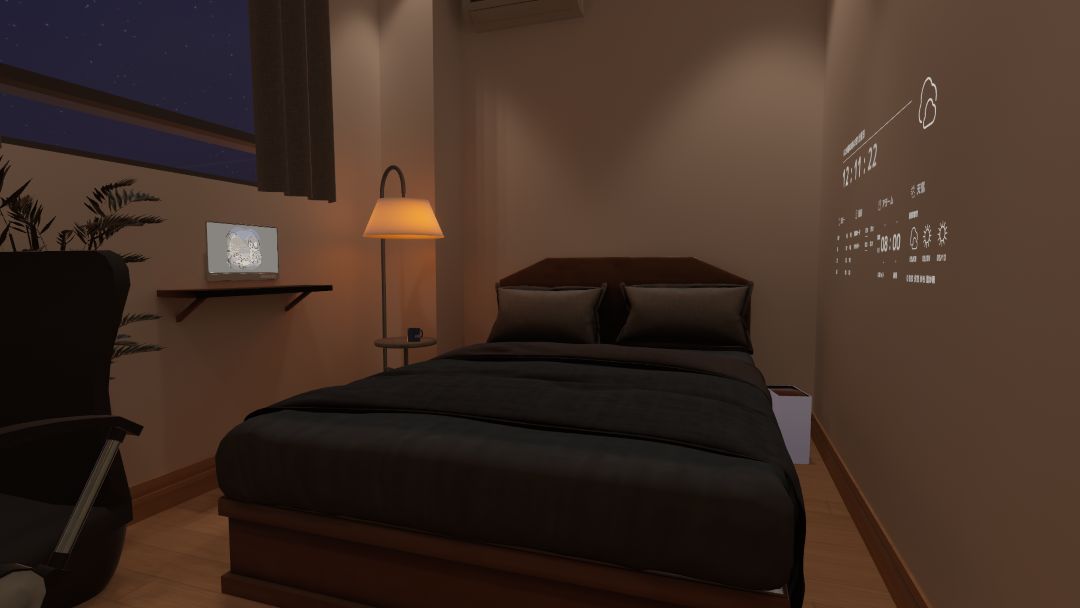 VRChatワールド紹介 90％雨のごろごろハウス 4