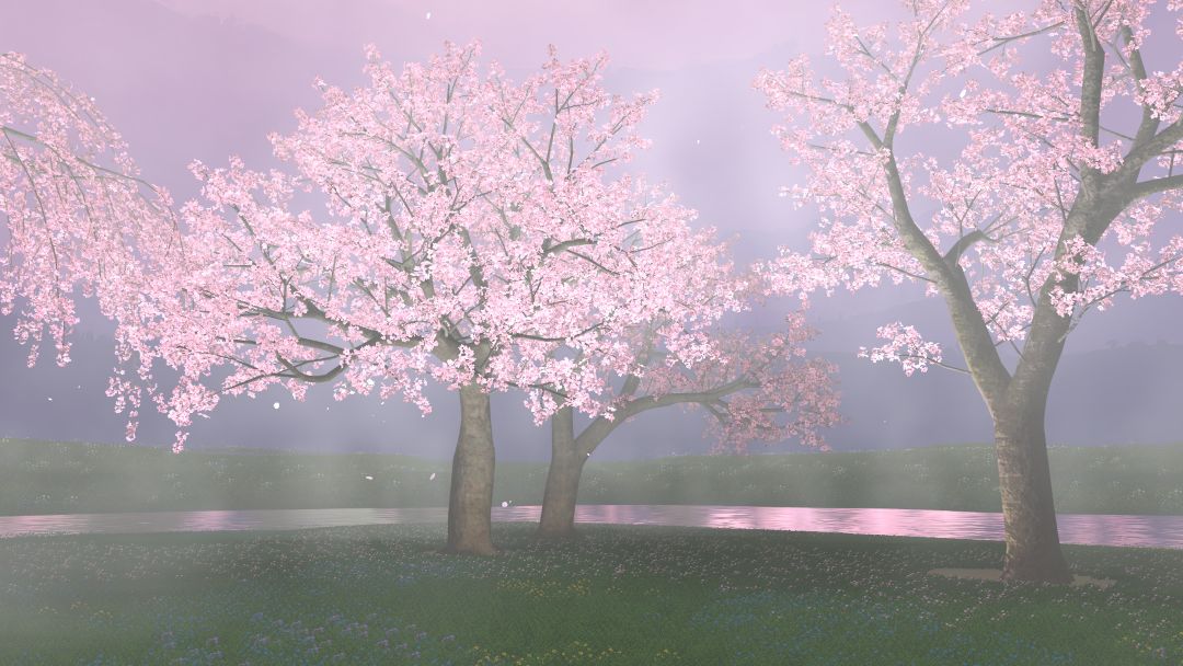 VRChatワールド紹介 ASAZAKURA -朝桜- 2