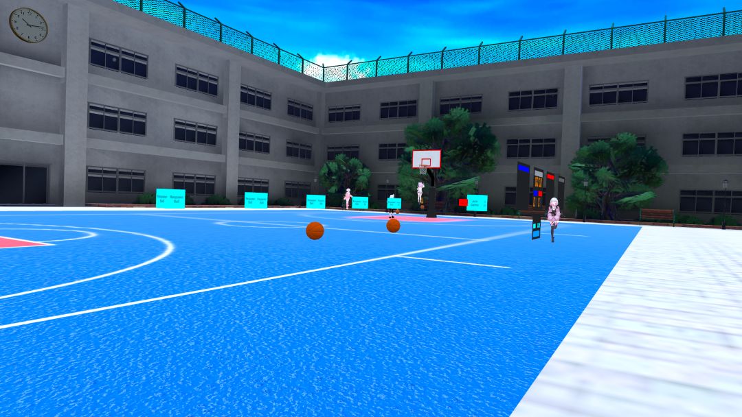VRChatワールド紹介 BASKETBALL-ケセドのバスケ- 2
