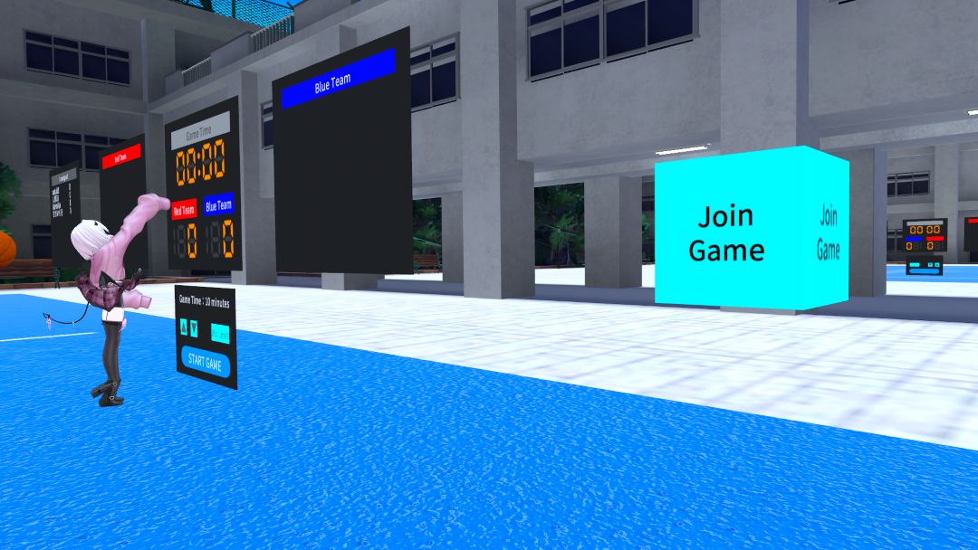 VRChatワールド紹介 BASKETBALL-ケセドのバスケ- 3