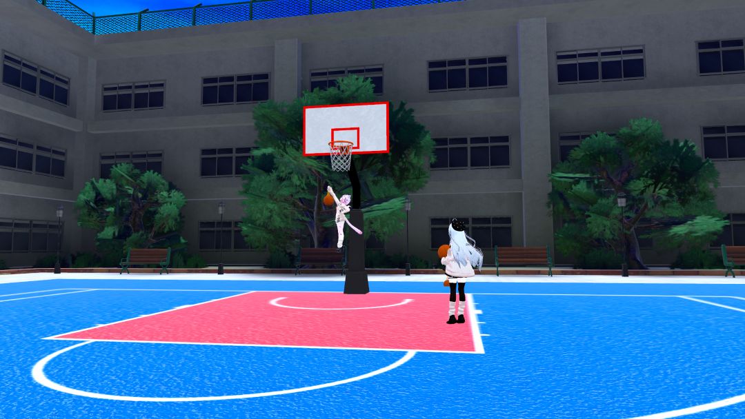VRChatワールド紹介 BASKETBALL-ケセドのバスケ- 4