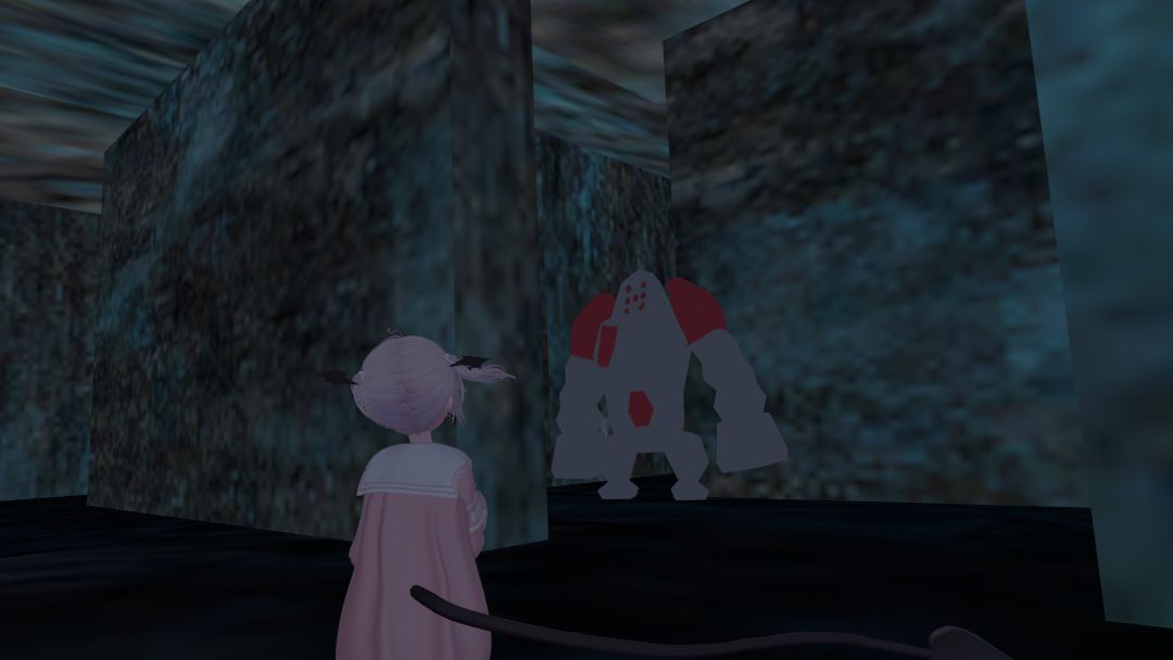 VRChatワールド紹介 BLUE MAZE PEOPLE 迷路を抜けて 3