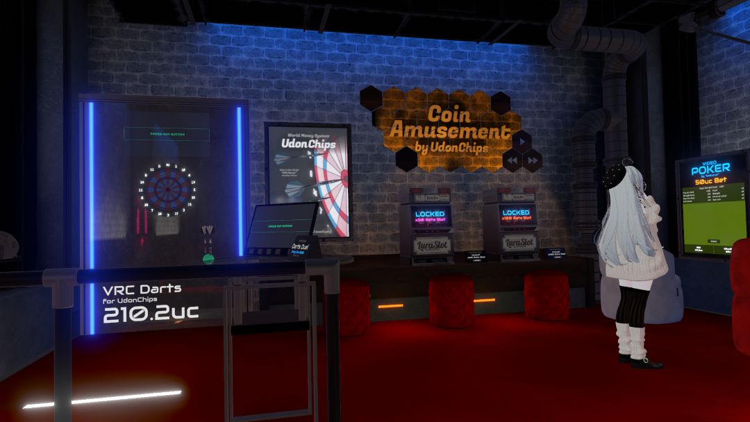 VRChatワールド紹介 CoinAmusement by UdonChips 3