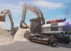 VRChatワールド紹介 Varneon's Excavator Tech Demo サムネイル