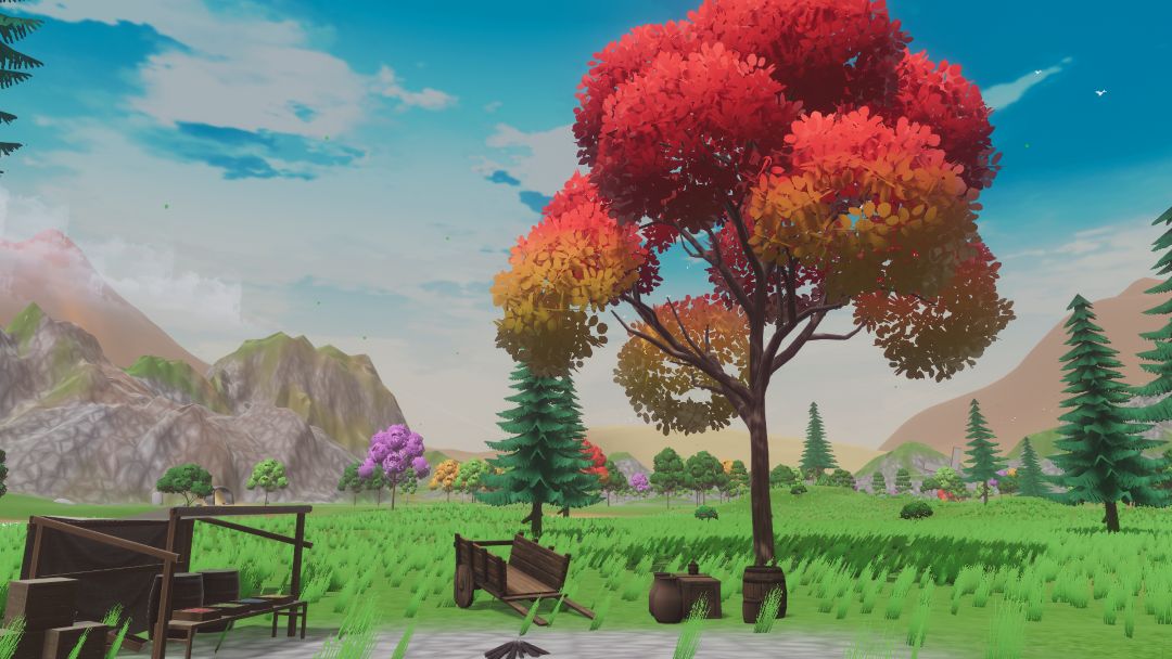 VRChatワールド紹介 イロドリハナノカゼ～Breath of the rabbit～ 4