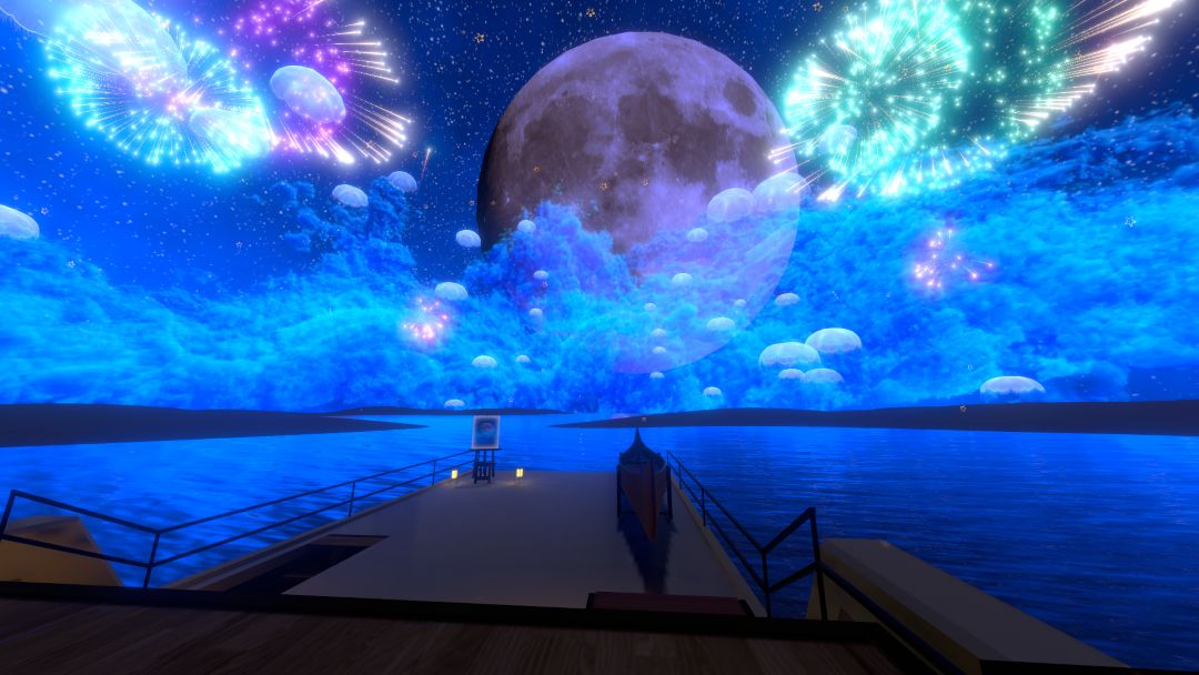 VRChatワールド紹介 ケセドのナイトボート-CHESED's Moon Night Boat- 4