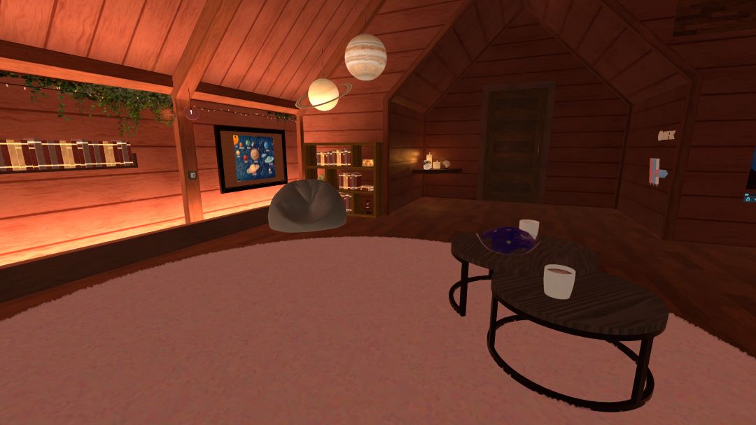 VRChatワールド紹介 宇宙の屋根裏 3