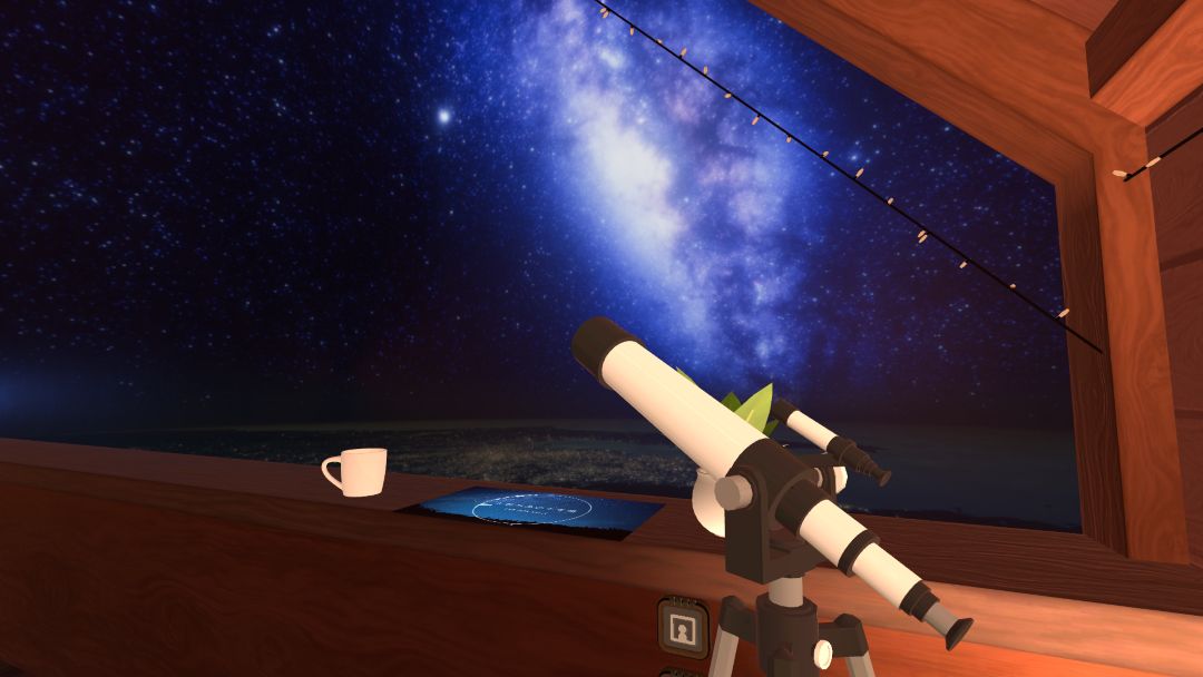 VRChatワールド紹介 宇宙の屋根裏 4