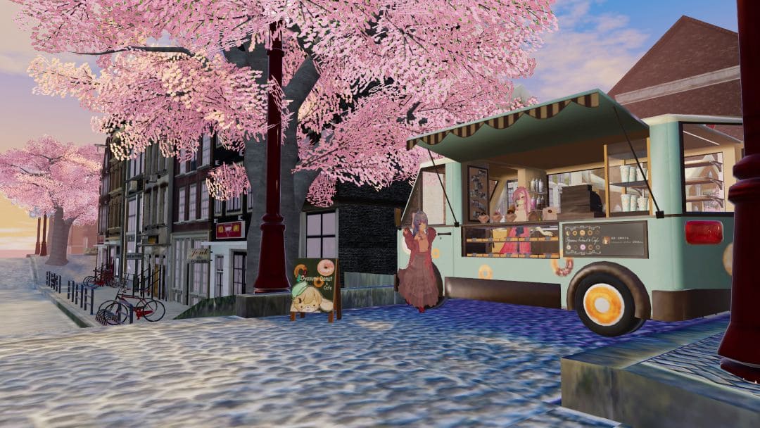 VRChatワールド紹介 桜街 Charlotte's SAKURA City 5