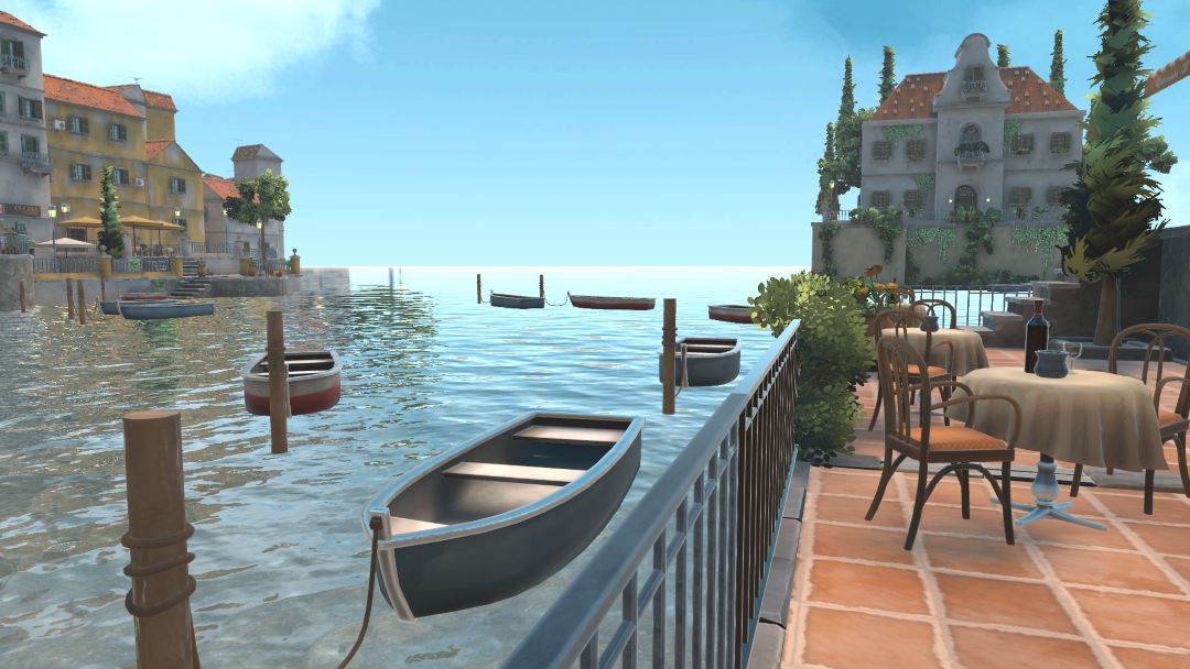 VRChatワールド紹介 海の見える街 2