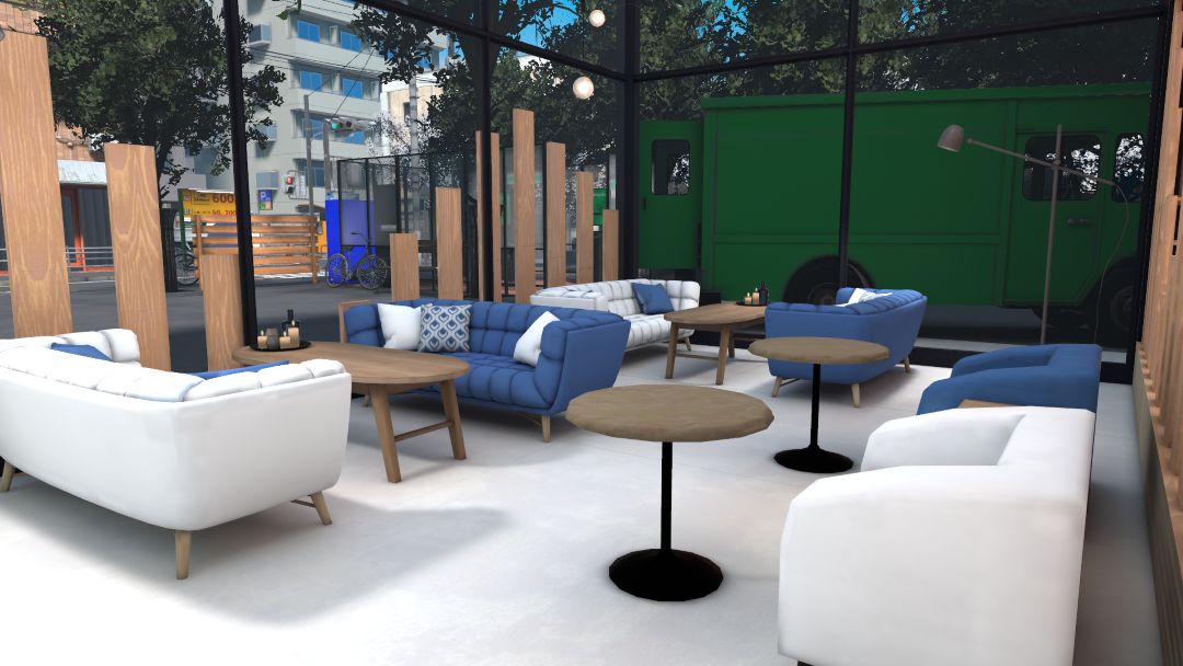 VRChatワールド紹介 Coffee＆Cigarettes -どこかで見た街- 4