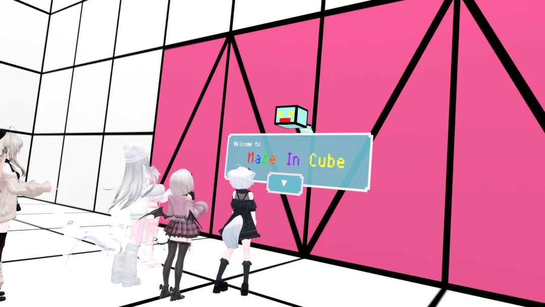 VRChatワールド紹介 Maze In Cube 1