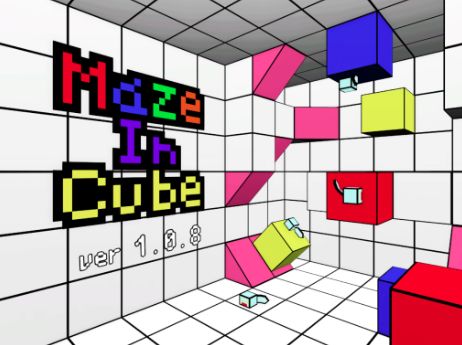 VRChatワールド紹介 Maze In Cube サムネイル