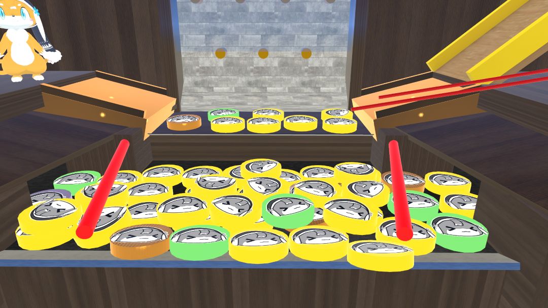 VRChatワールド紹介 クソでっけぇプッシャーゲーム 5