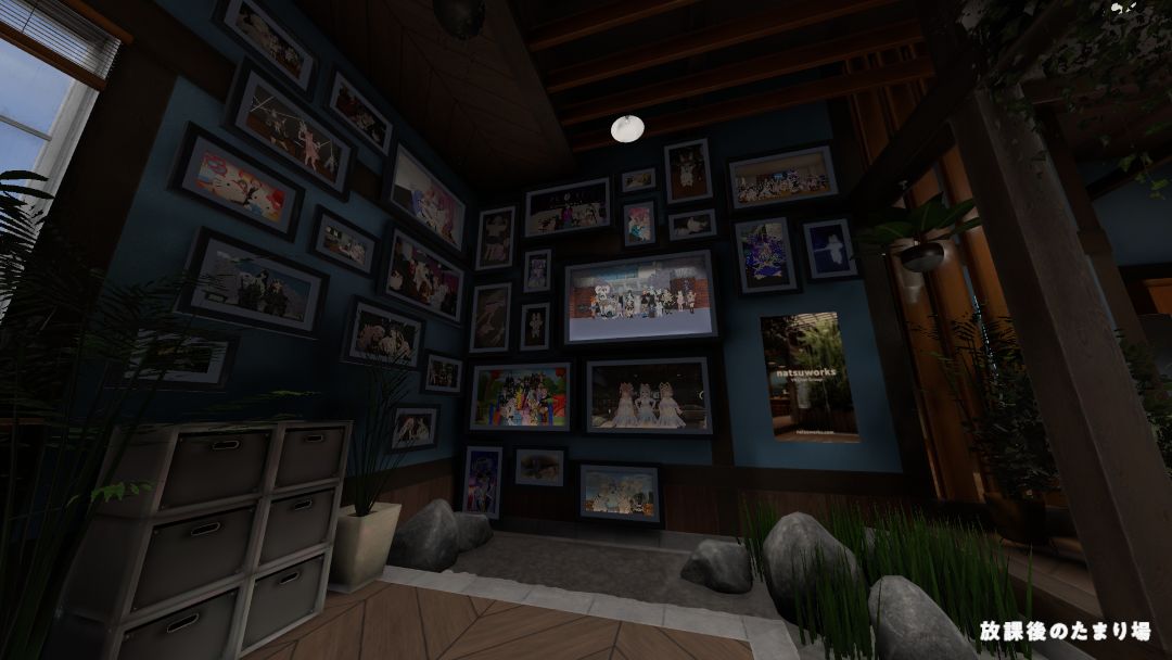 VRChatワールド紹介 放課後のたまり場 2