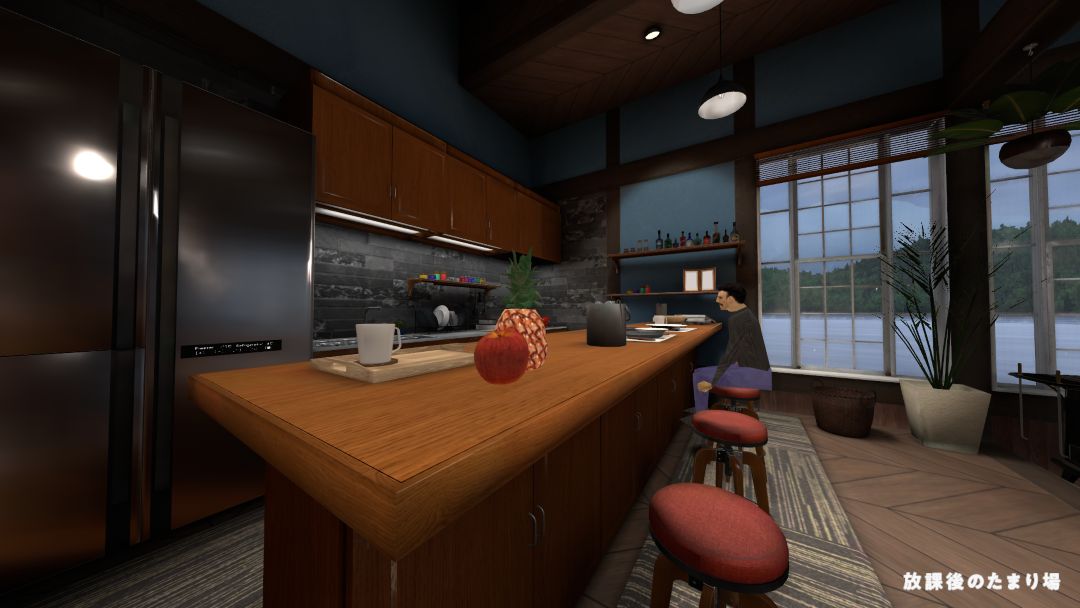 VRChatワールド紹介 放課後のたまり場 4