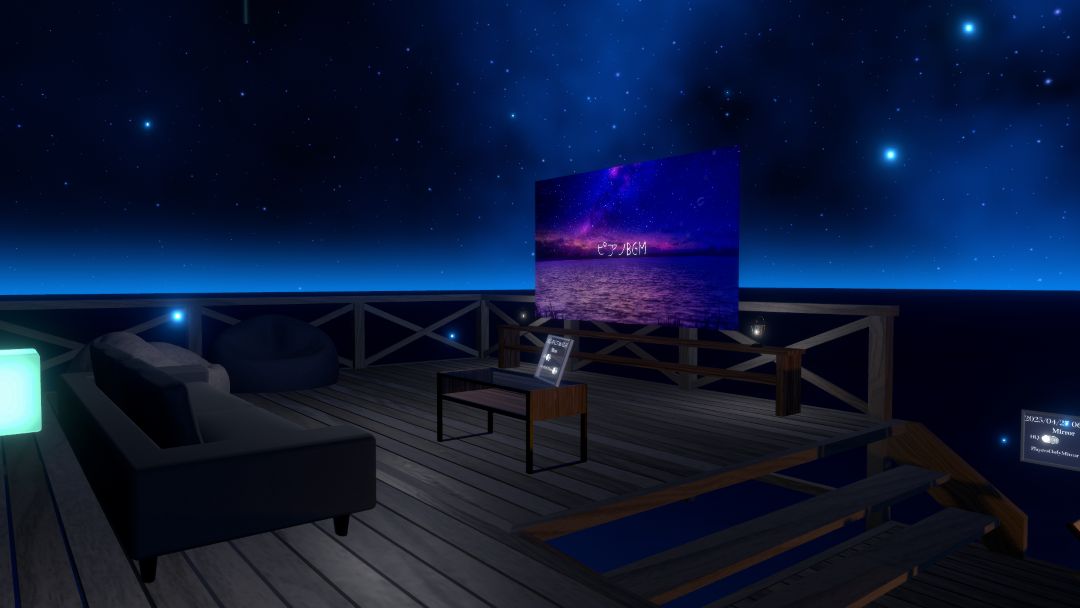 VRChatワールド紹介 月と渚 2