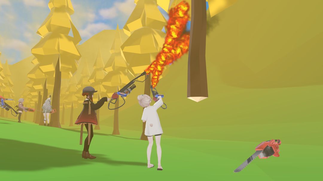 VRChatワールド紹介 杉刈り-No More Pollen- 3