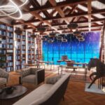 VRChatワールド紹介 異世界ブックカフェ ｜ Book cafe サムネイル