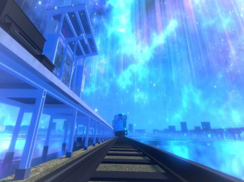 VRChatワールド紹介 終点銀河1․5 サムネイル