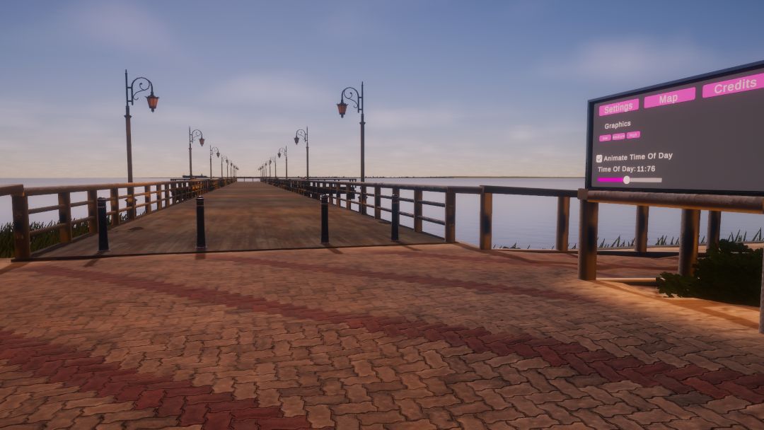 VRChatワールド紹介 Jurata Pier 1