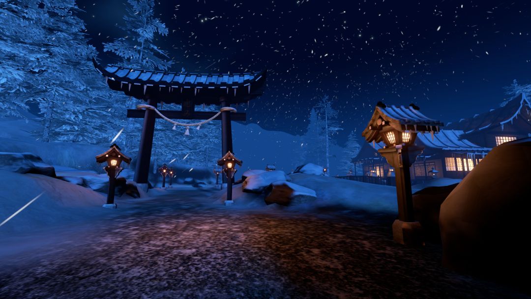 VRChatワールド紹介 Kazahana Peak 雪の嵐 1