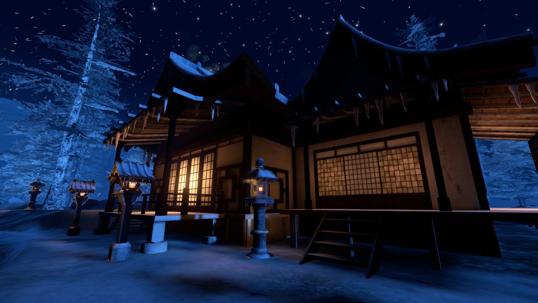 VRChatワールド紹介 Kazahana Peak 雪の嵐 2