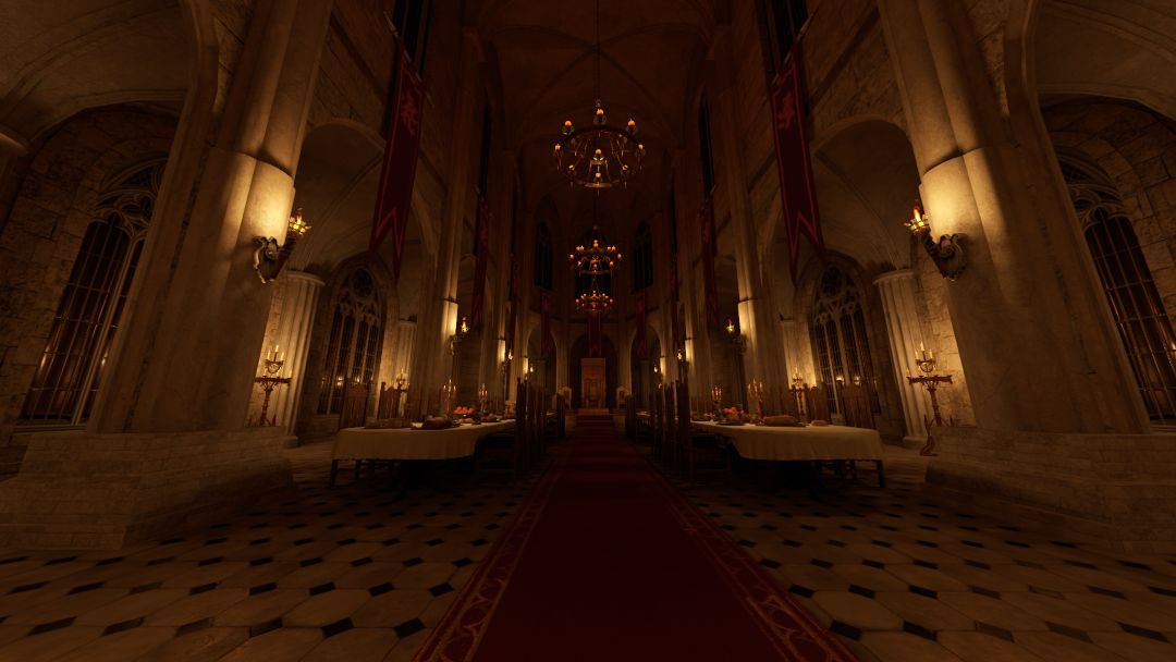 VRChatワールド紹介 Medieval ⁄ Renaissance Fantasy Throne Room 1