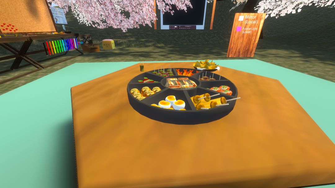 VRChatワールド紹介 SAKURA BIYORI -桜日和- 3