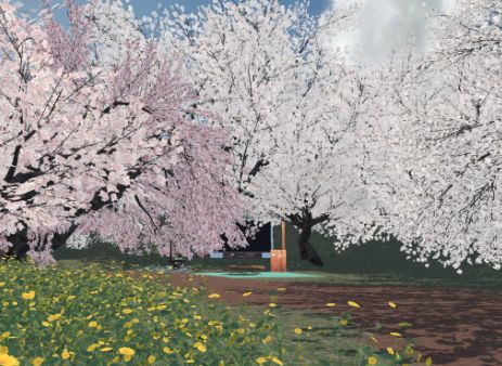 VRChatワールド紹介 SAKURA BIYORI -桜日和- サムネイル