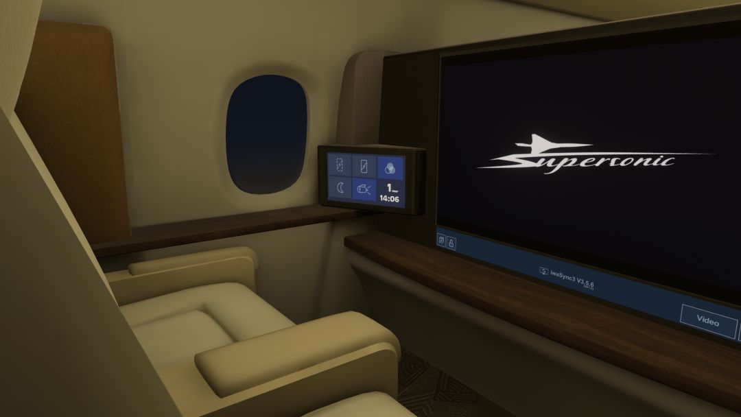 VRChatワールド紹介 SupersonicPrivateJet 3