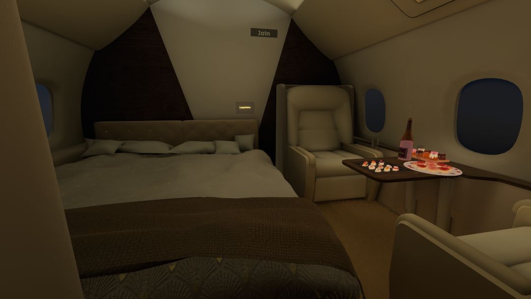 VRChatワールド紹介 SupersonicPrivateJet 6