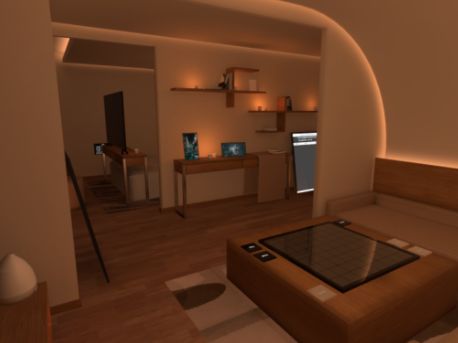 VRChatワールド紹介 TWO SUGAR 2人でゆっくり過ごす部屋 サムネイル